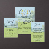 MAGNETIC Photo Golf Theme Wedding Save the Date (この独立クリエイターのコレクションをカスタマイズ。)