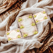 The Perfect Pair Pear Bridal Shower 招待状