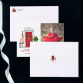 白黒ホリデー千鳥格子の紙ナプキンス スタンダードカクテルナプキン