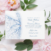 シーブライトニュージャージーの地図デスティネーションウェディング メニュー