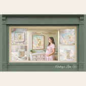 Hummingbird Baby Shower Favor Bag | Pastel Sky フェイバーバッグ