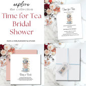 Time for Tea Bridal Shower Banner 横断幕