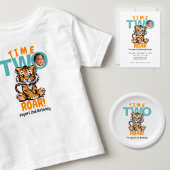 おもしろいタイム2轟音2nd誕生日タイガージャングルパーティー 招待状