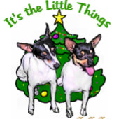 おもちゃのキツネテリアクリスマスギフト ツートーンマグカップ