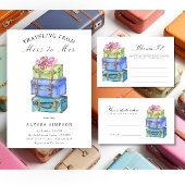 Traveling from Miss to Mrs Bridal Shower ギフトタグ