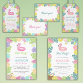 レトロガールプールパーティーバナー 横断幕