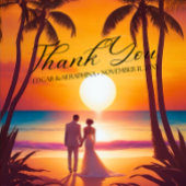 トロピッ結婚クのモダン台本 サンキューカード