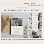 True Simplicity 3 Beige Wedding Table Number テーブルナンバー