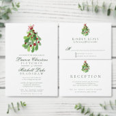 クリスマスのミスルートのゲスト情報 エンクロージャーカード (この独立クリエイターのコレクションをカスタマイズ。)