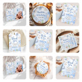 Oneder The Sea海の下の最初の誕生日の写真 招待状