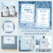 Snow In Love Winter Bachelorette Party 缶クーラー