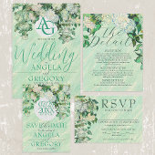 Van Gogh Roses Wedding Paper Coaster スクエアペーパーコースター