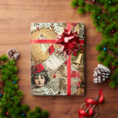 Victorian Yuletide Treasures Collage 薄葉紙 (この独立クリエイターのコレクションをカスタマイズ。)
