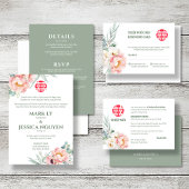 ダブルハピネス結婚牡丹座席表 テーブルナンバー