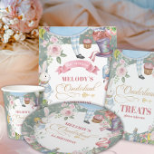 Alice in Wonderlandヴィンテージ1歳 招待状