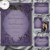 ヴィンテージこうもりまでデスパープル結婚ズ フェイバーボックス