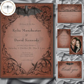 ヴィンテージこうもりまでデスラスト結婚ズ 招待状