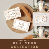 Vintage Botanical Hair Stylist エプロン