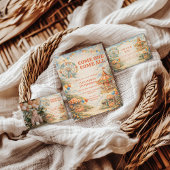 Vintage Carnival Circus Birthday スタンダードカクテルナプキン