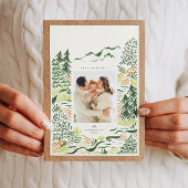 クリスマスツリーは休日の家族の写真を描く ジグソーパズル