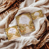 Vintage Estate Garden Birthday 招待状