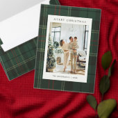 ヴィンテージ クラシック グリーン プリント 5 写真 クリスマス (この独立クリエイターのコレクションをカスタマイズ。)
