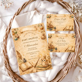 Vintage Magic Potion Baby Shower 招待状