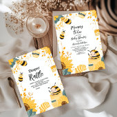 ヴィンテージのママBeeワイルドフラワーベビーシャワー スタンダードカクテルナプキン