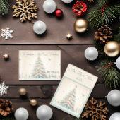 ヴィンテージ淡い色のメリークリスマスパーソナライズされたノート ノートブック