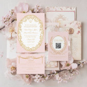 ヴィンテージピンクパリグラム セーブザデート