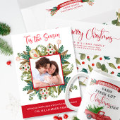 ファミリーパーソナライズされたフェスティバルホリディトリッ縁どト エプロン