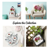 Vintage Cabbage Rose Elegance  コーヒーマグカップ