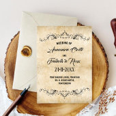 ヴィンテージ素朴マウンテンパーチメントフラットメニュー メニュー