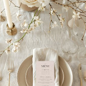 Minimalist Wedding tissue Paper | Warm Blush 薄葉紙
