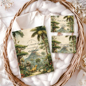 Safari Dino Baby Shower スタンダードカクテルナプキン