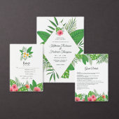 水彩熱帯結婚病 ハンドファン (この独立クリエイターのコレクションをカスタマイズ。)