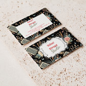 Watercolor Floral Lash Artist ラウンドシール