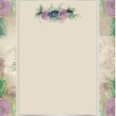 フローラ水彩バラ結婚式招待状 招待状