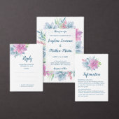 水彩多肉株パーソナライズされた プランナー手帳 (この独立クリエイターのコレクションをカスタマイズ。)