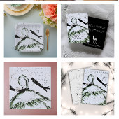 ウォーターカラーヴォーグファッションモデルホリデー キャンバスプリント