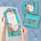 抽象芸術動く蝶と花 クロスボディバッグ