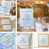 We can Bearly Wait Cute Bear  サンキューカード