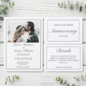 ミニマモダンリスト白黒記念日の写真 マグネット (この独立クリエイターのコレクションをカスタマイズ。)