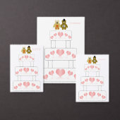 結婚ケーキデザイン結婚ズ セーブザデート (この独立クリエイターのコレクションをカスタマイズ。)