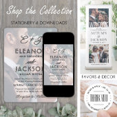 デコスタイリッシュタイポグラフィスクリプトモノグラム結婚ズ 箔ナプキン