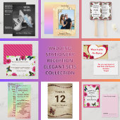 花と蝶のリハーサル夕食葉書 ポストカード