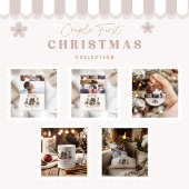 Western First Christmas As Mrs and Mr 4 Photo セラミックオーナメント