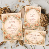 Western Ranch Romance Wedding 招待状