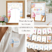 アイスクリームの性別当てゲーム What's The Scoop Ice Cream Gender ポスター