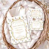 Whimsical Celestial Safari Diapper Raffle エンクロージャーカード